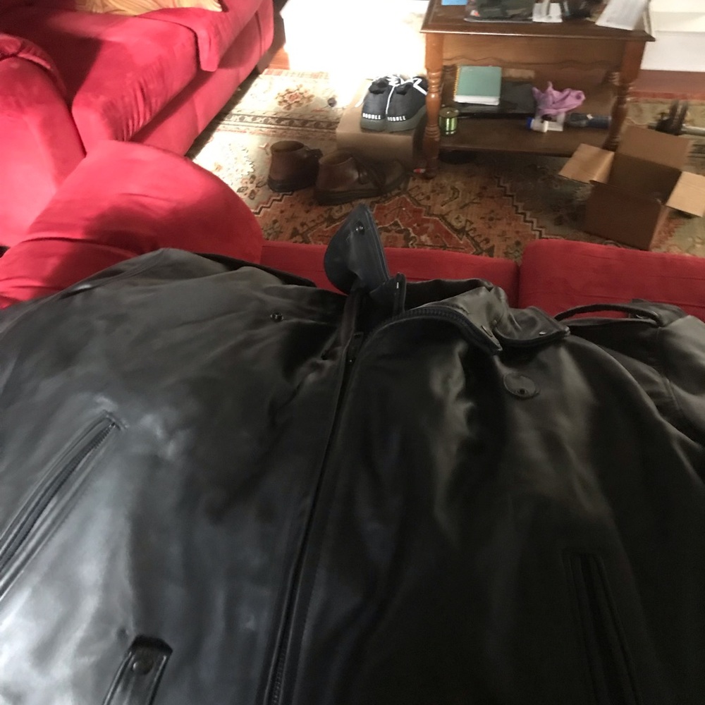 Harley Davidson leather and nylon